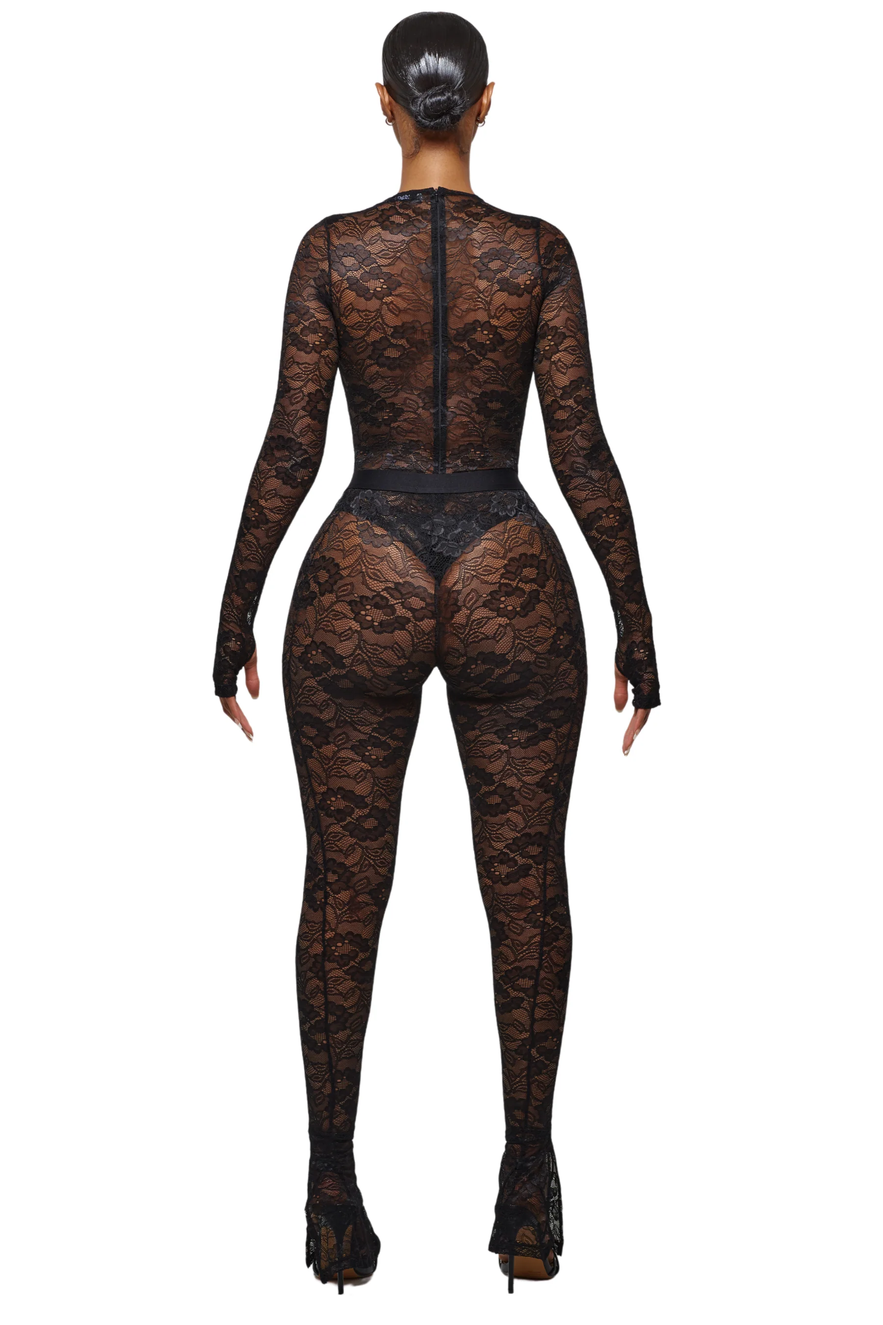 002 LAIA LACE BODYSUIT - Image 3