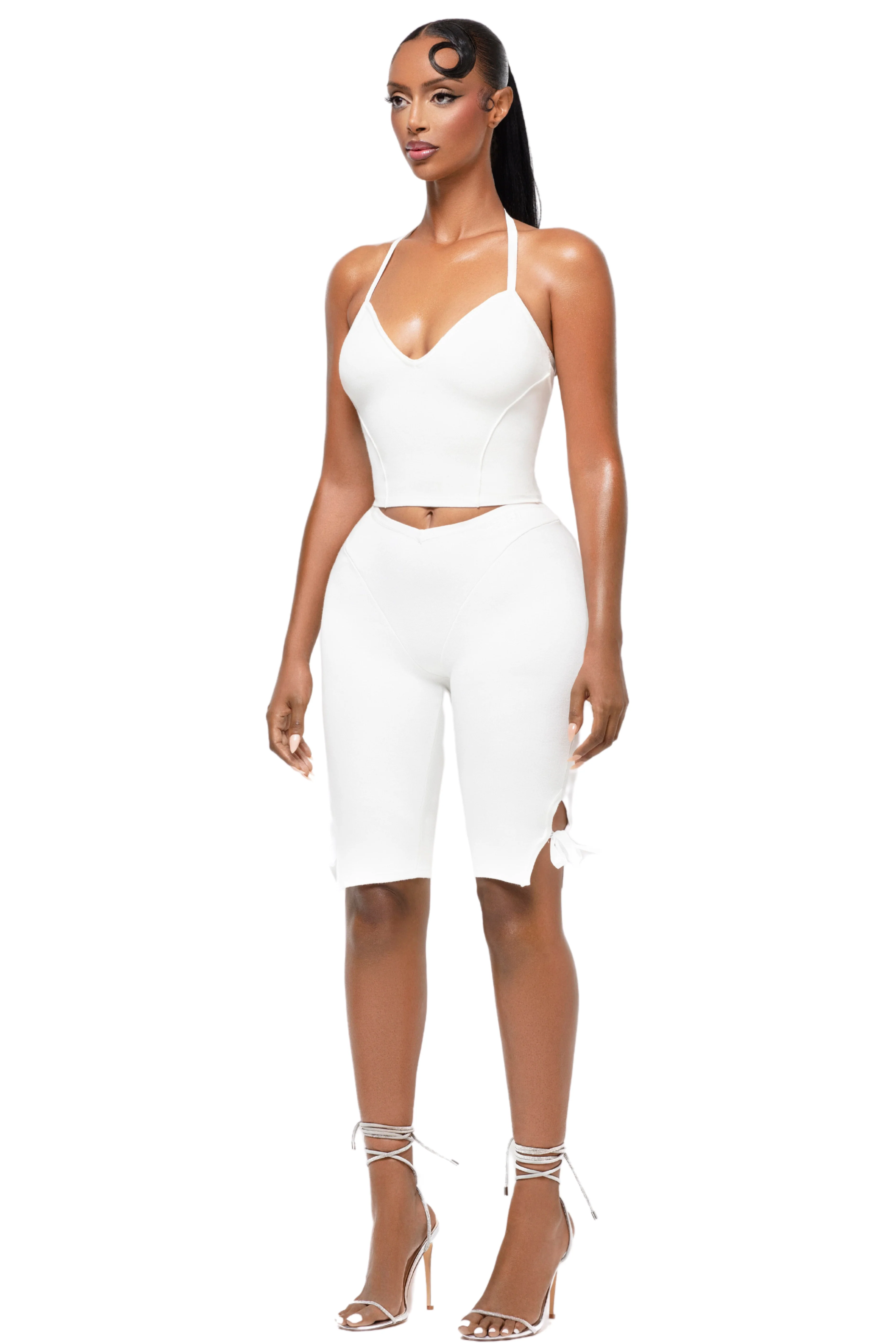 BLANCO MOON BOW CAPRI LEGGINGS - Image 3