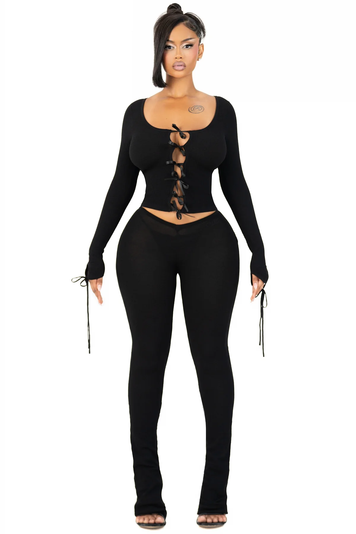 LYRA ONYX FLARE LEGGINGS - Image 3