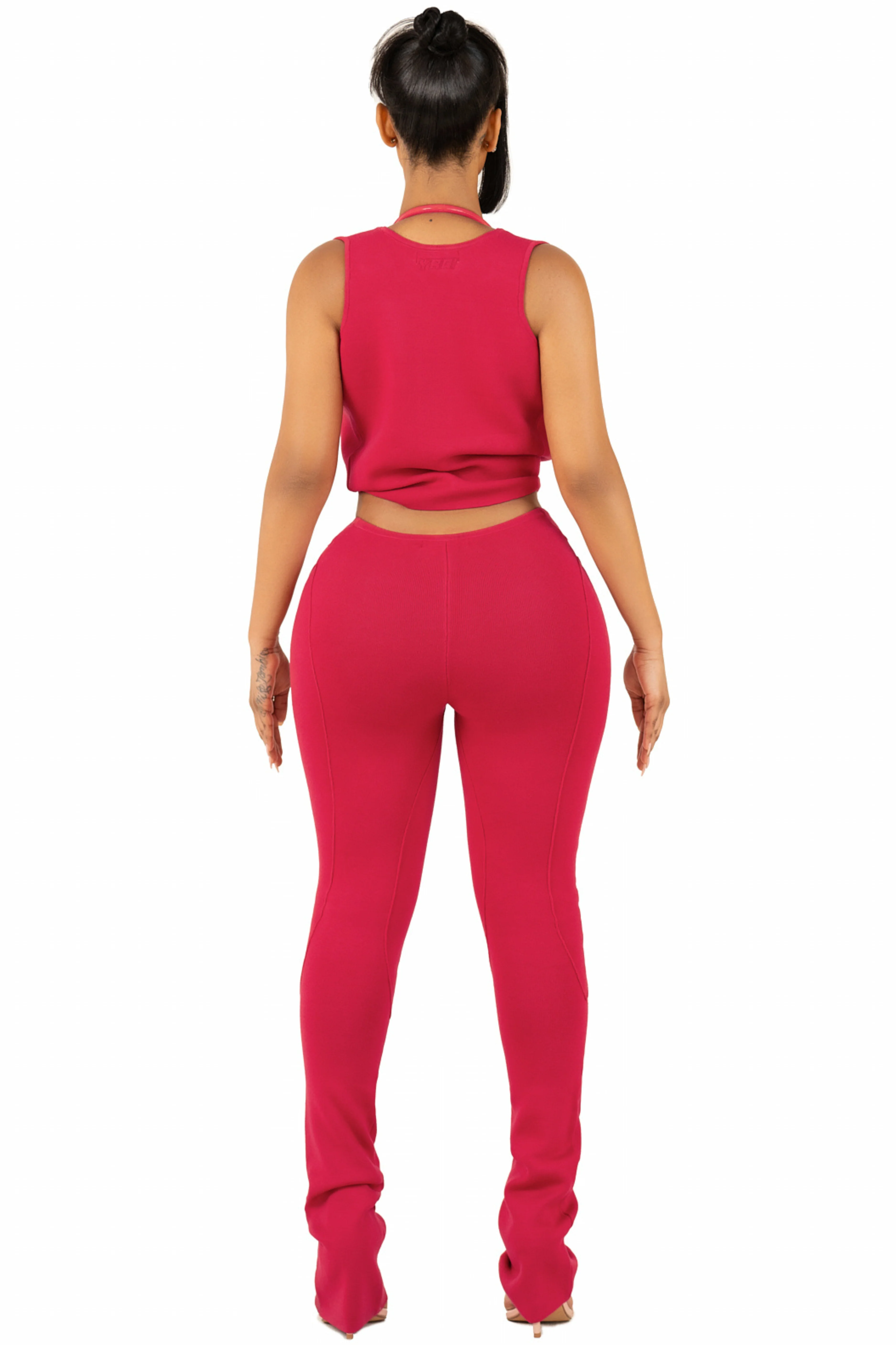 MILA PLUNGE KNOT TOP - Image 4