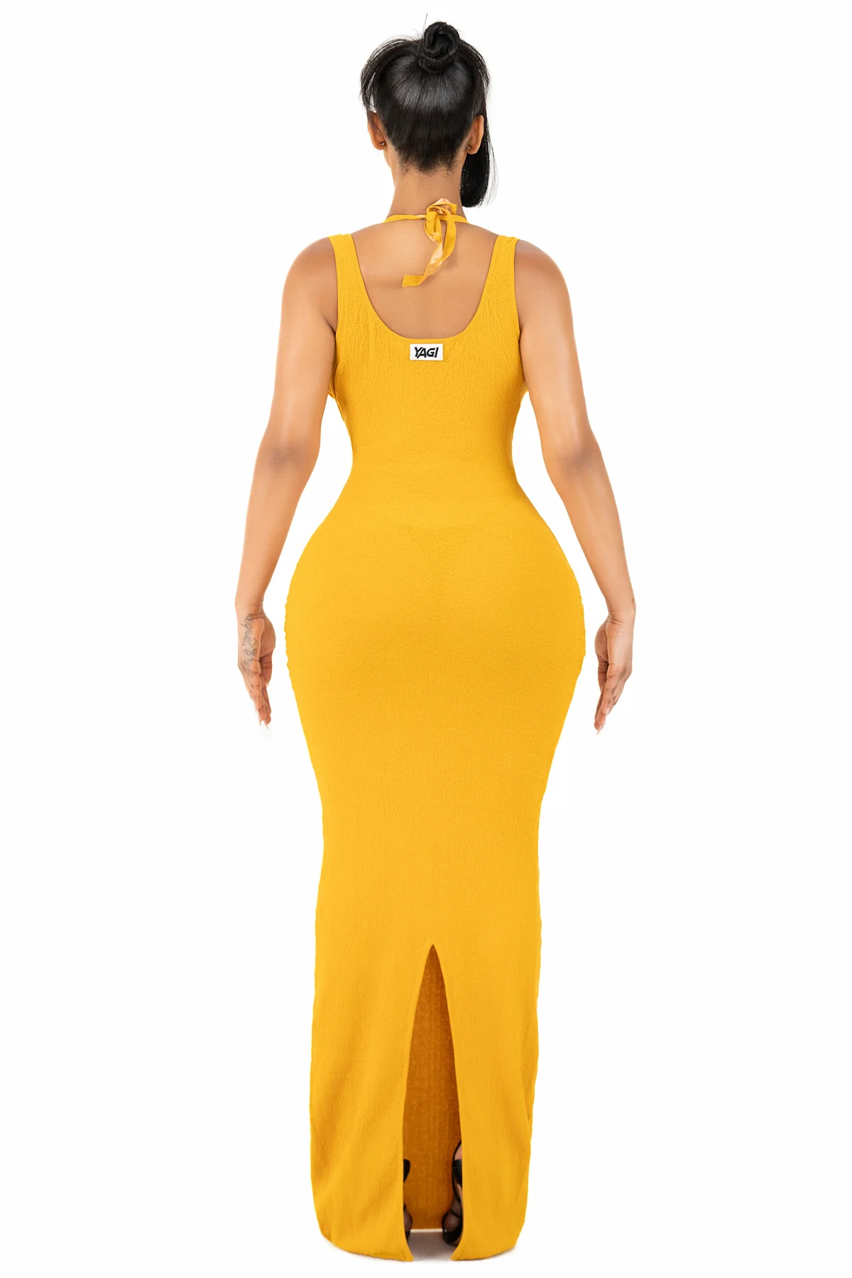 SICILY HONEY MAXI DRESS - Image 4