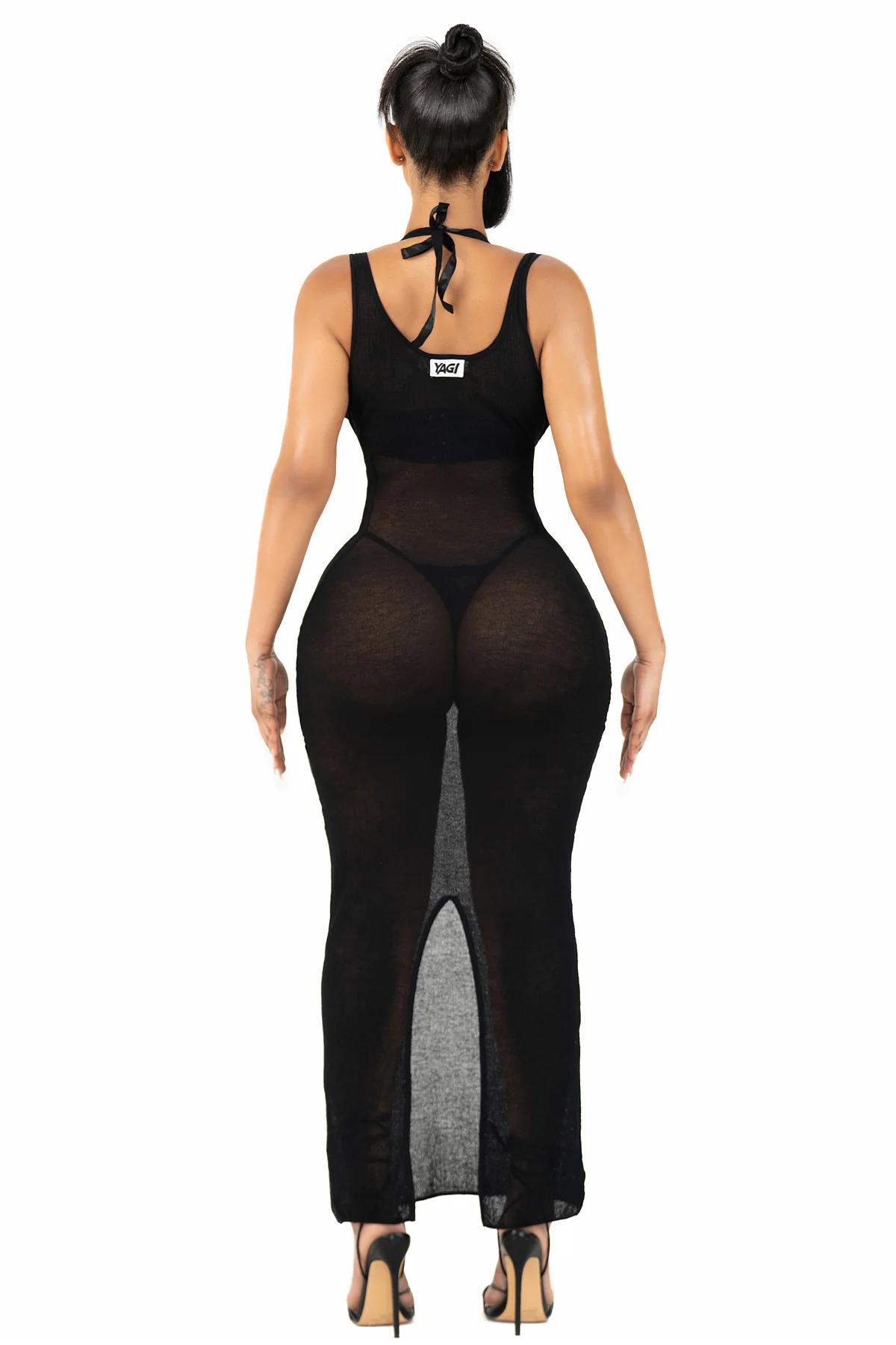 SICILY SHEER MAXI DRESS - Image 4